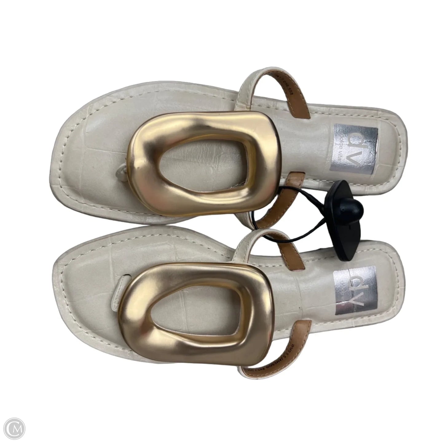 Sandals Flats By Dolce Vita In Cream, Size: 5.5