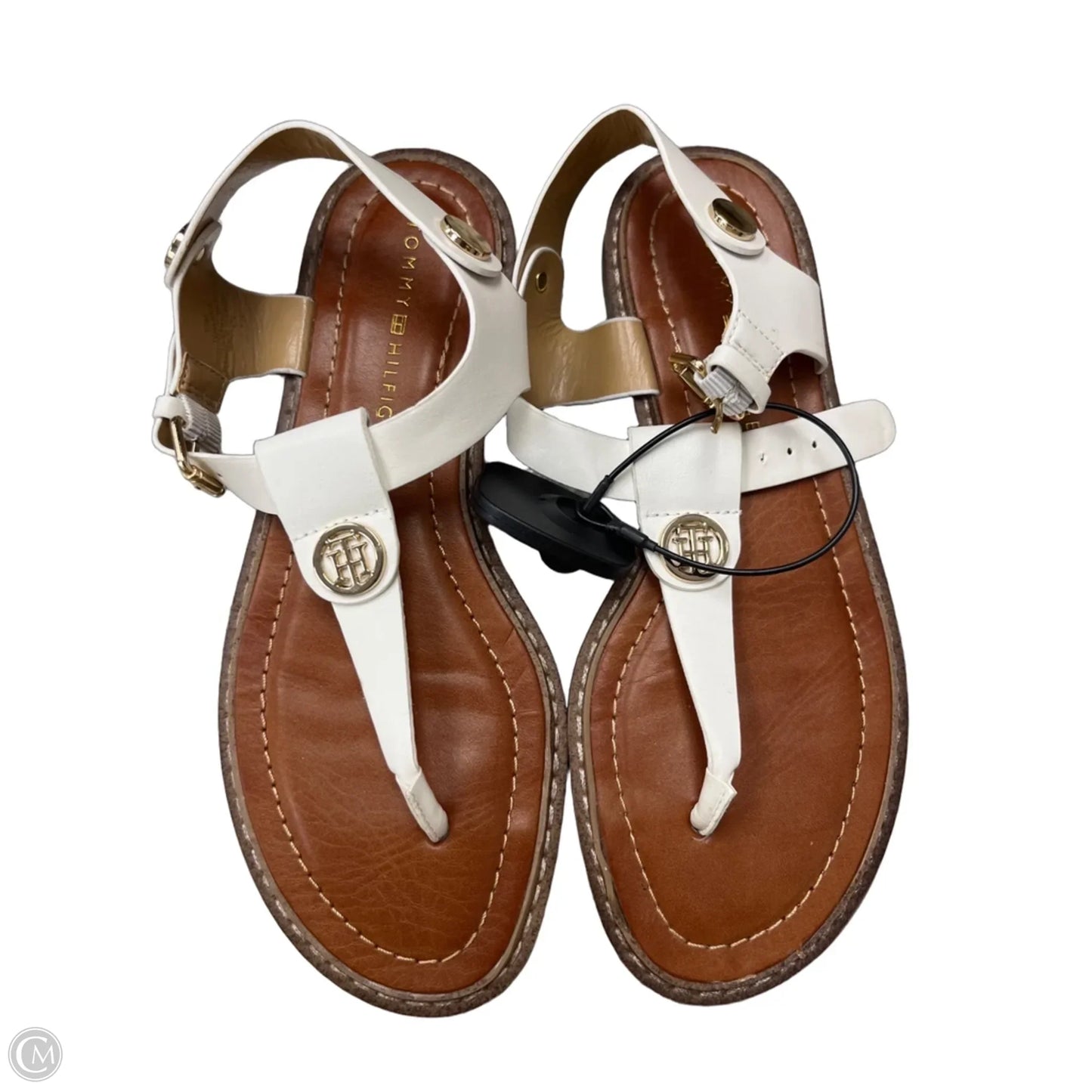 Sandals Flats By Tommy Hilfiger In White, Size: 5.5