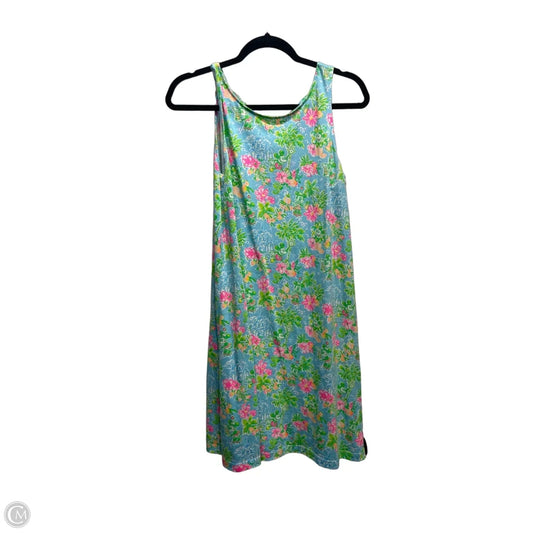 Dress Designer By Lilly Pulitzer In Blue & Green, Size: S
