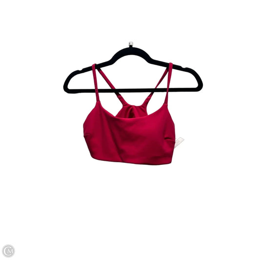 Athletic Bra By Lululemon In Pink, Size: 8