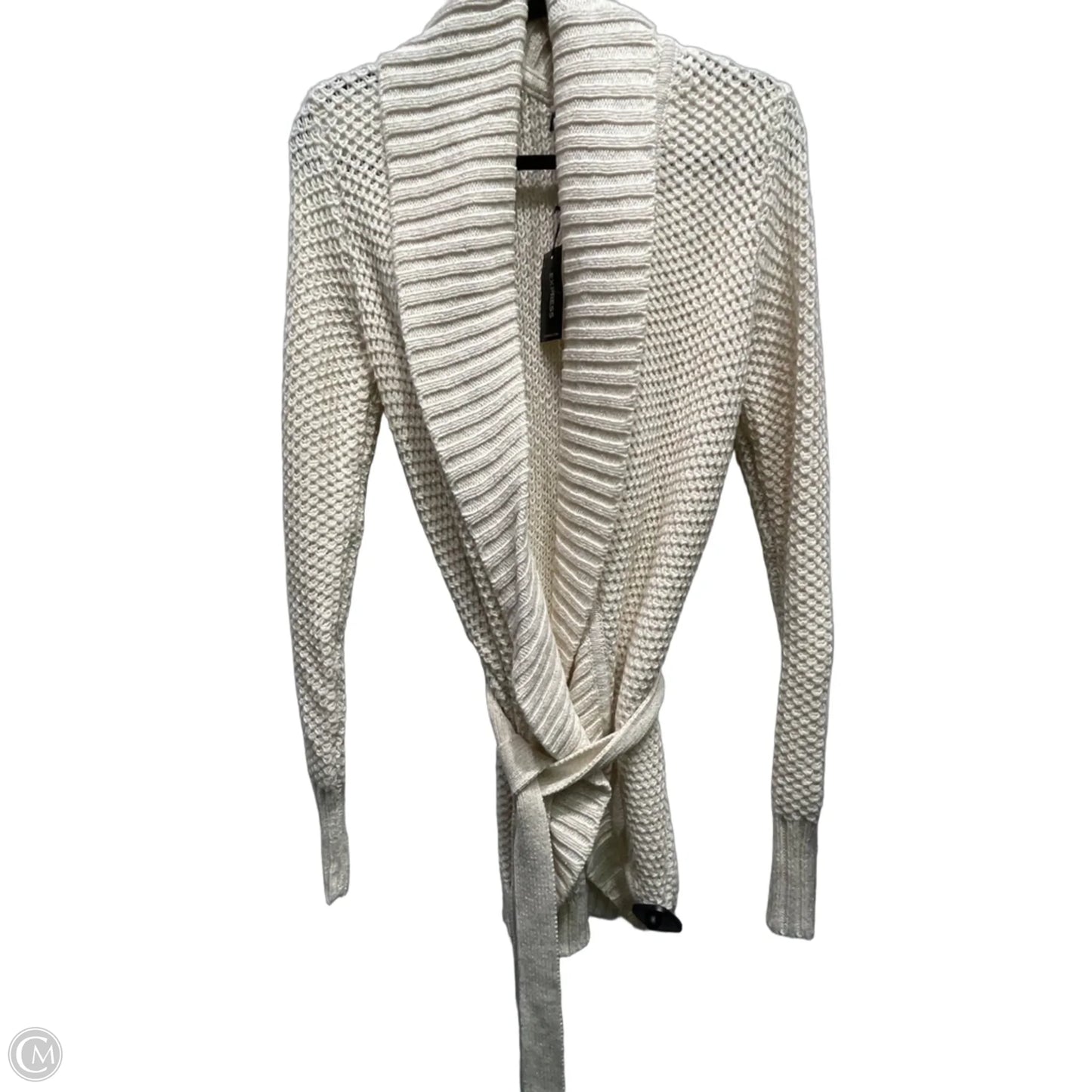 Sweater Cardigan By Express In Floral Print, Size: S