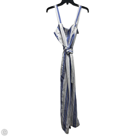 Jumpsuit By Loft In Blue & Brown, Size: 4