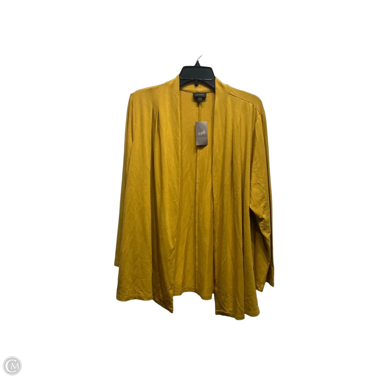 Cardigan By J. Jill In Yellow, Size: Xlp