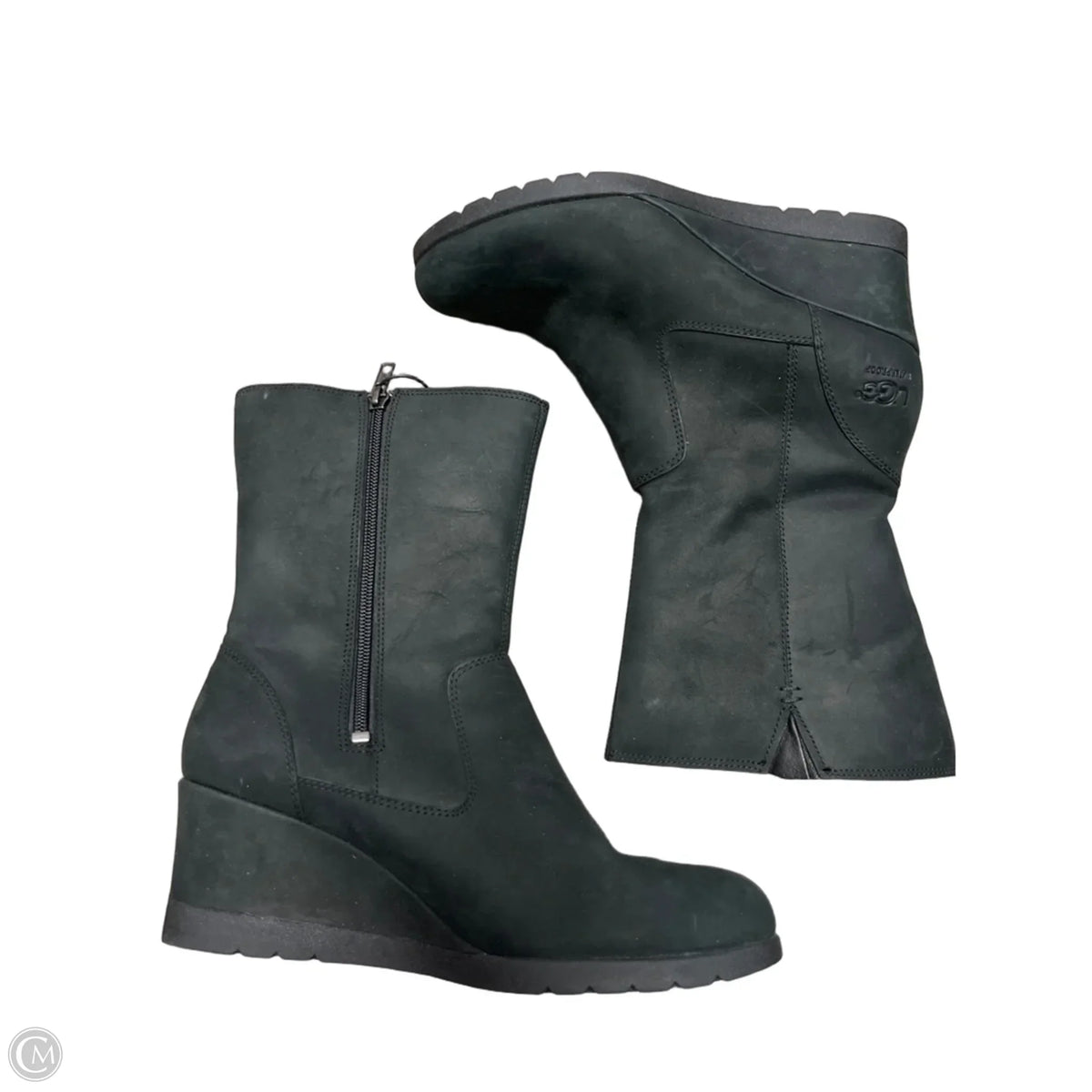 Boots Designer By Ugg In Black, Size: 8