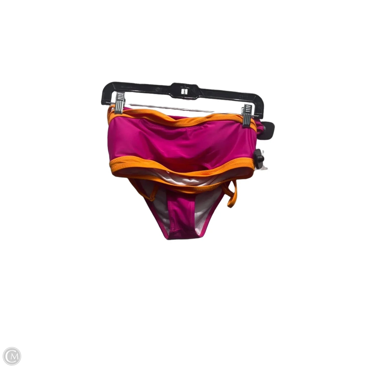 Swimsuit 2pc By Clothes Mentor In Orange & Pink, Size: S