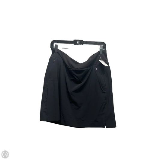 Skort By Athleta In Black, Size: 14