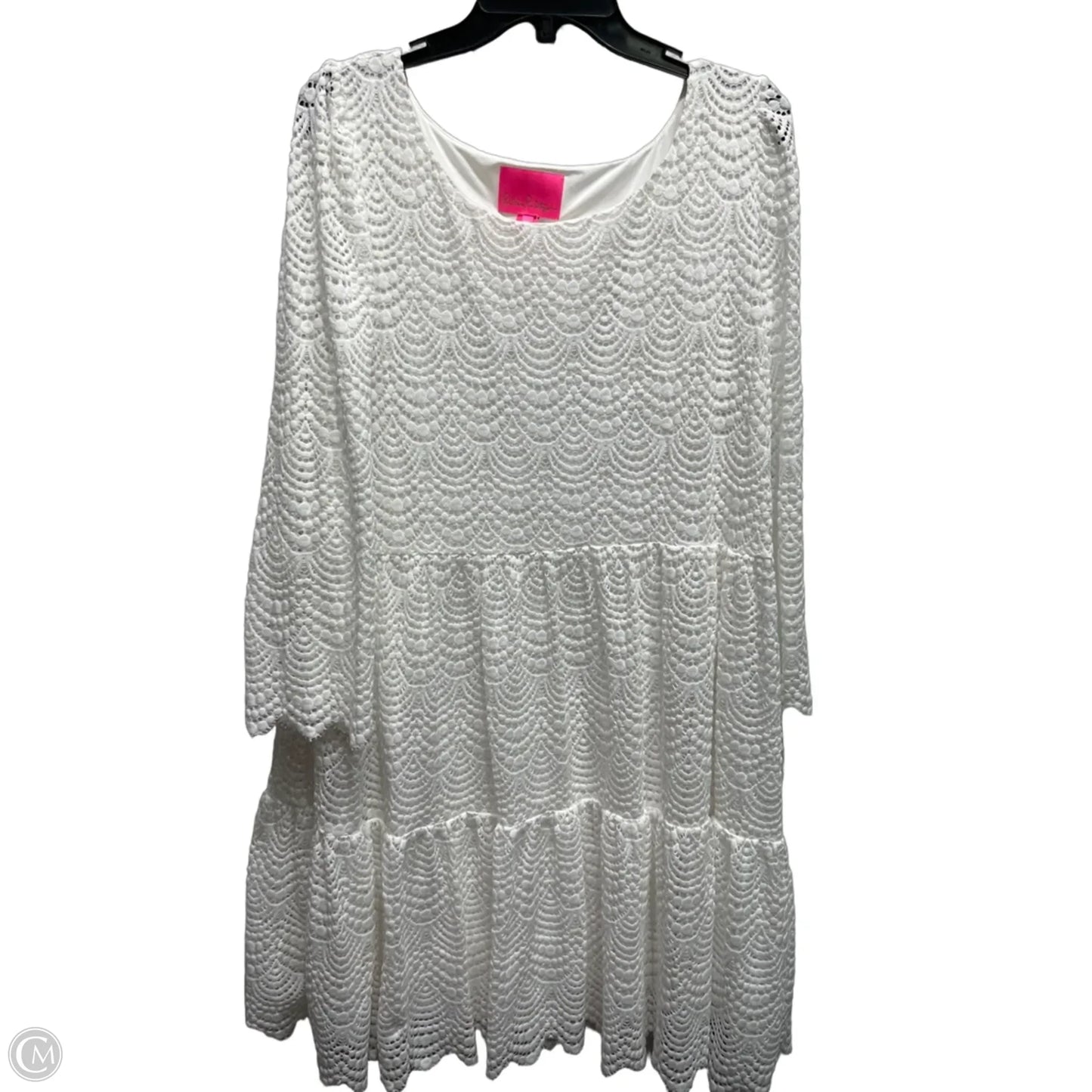 Dress Designer By Lilly Pulitzer In White, Size: Xl
