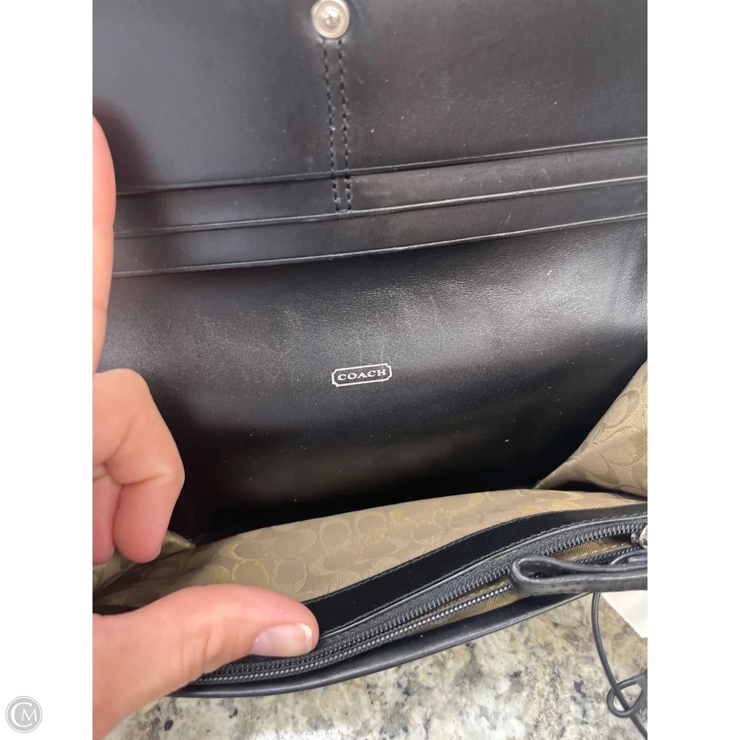 Wallet Designer By Coach, Size: Large