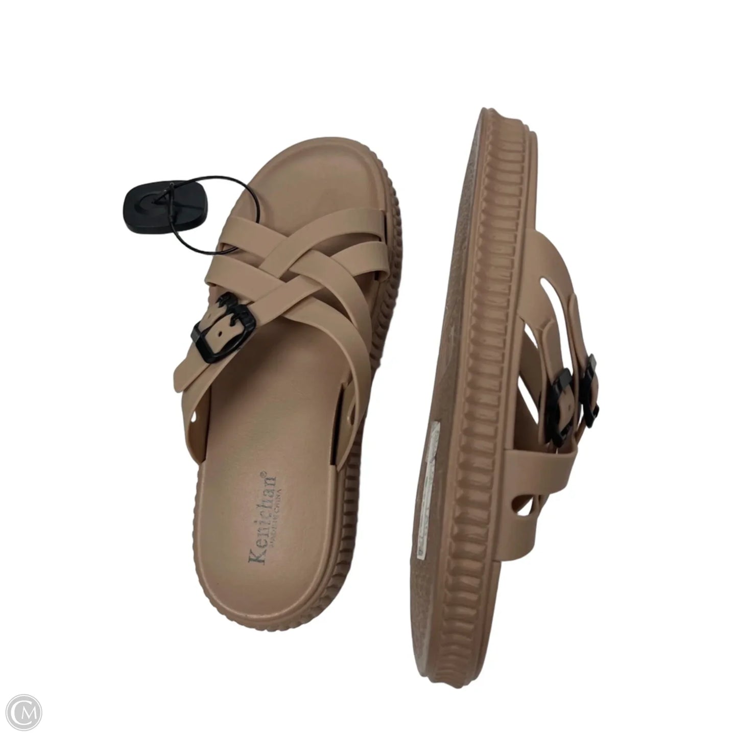 Sandals Flats By KENICHAN In Tan, Size: 10