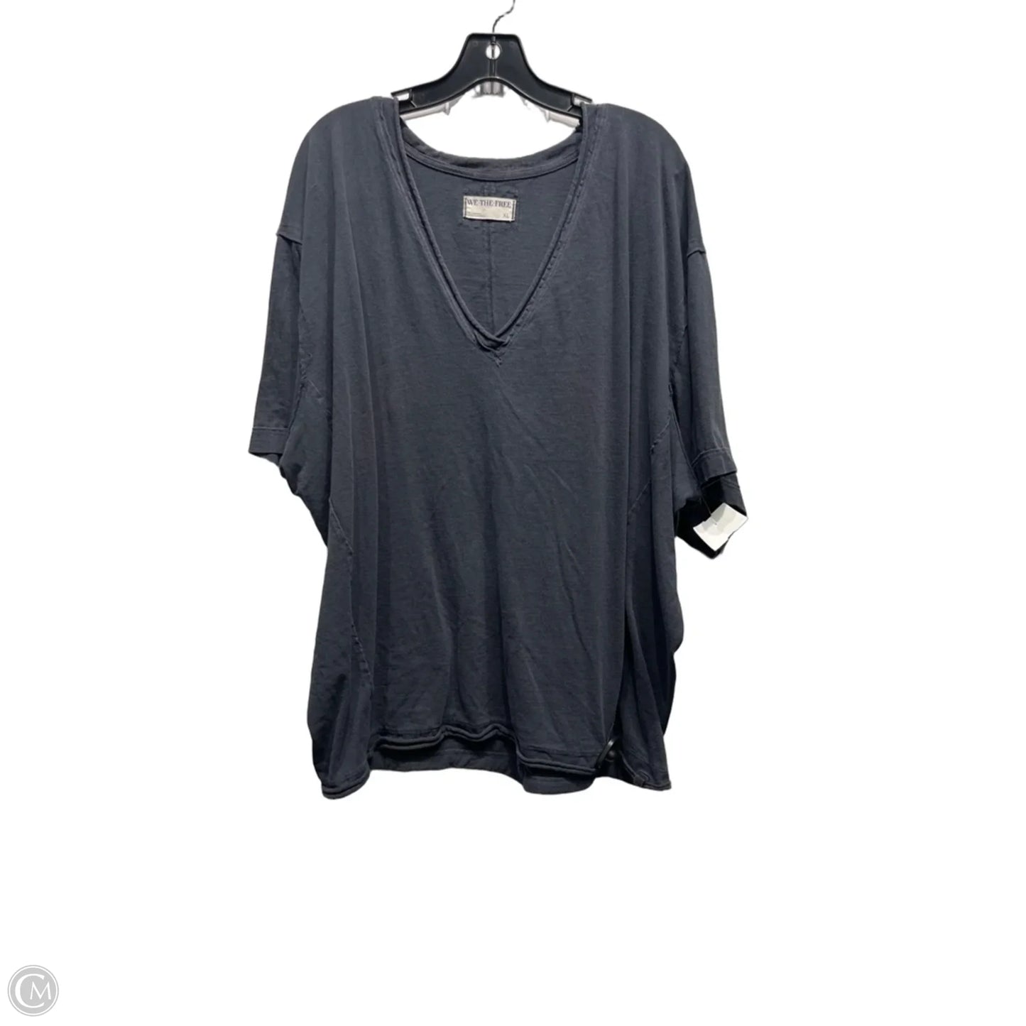 Top Short Sleeve By We The Free In Black, Size: Xl