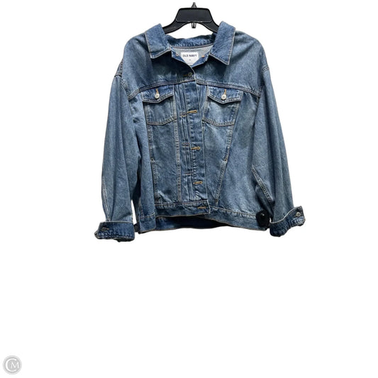 Jacket Denim By Old Navy In Blue Denim, Size: Xxl