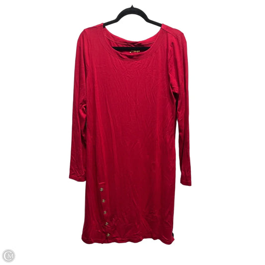 Dress Designer By Lilly Pulitzer In Red, Size: L