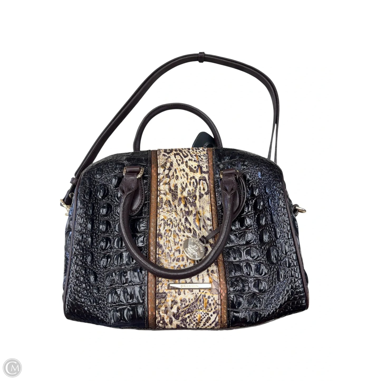 Handbag Designer By Brahmin, Size: Medium