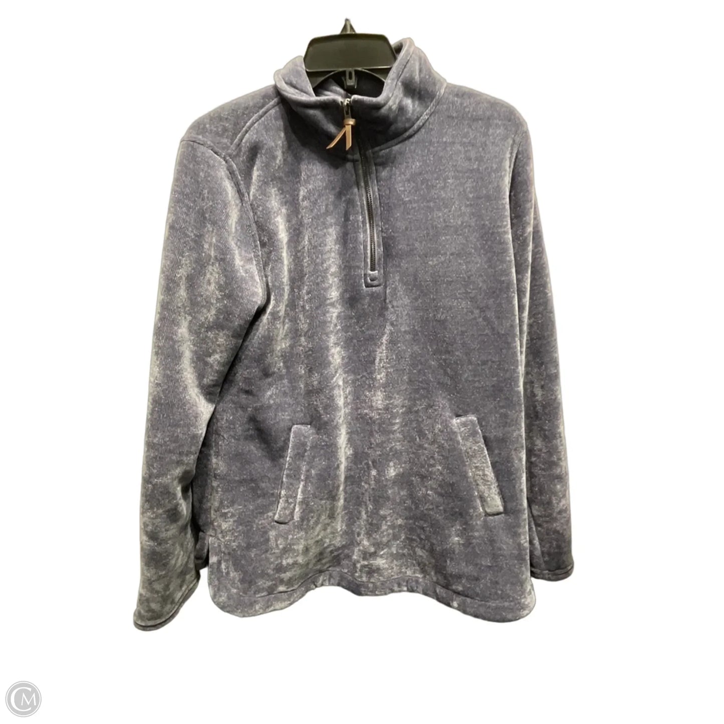 Sweatshirt Collar By 32 Degrees In Blue, Size: M