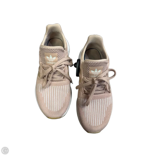 Shoes Athletic By Adidas In Tan, Size: 6