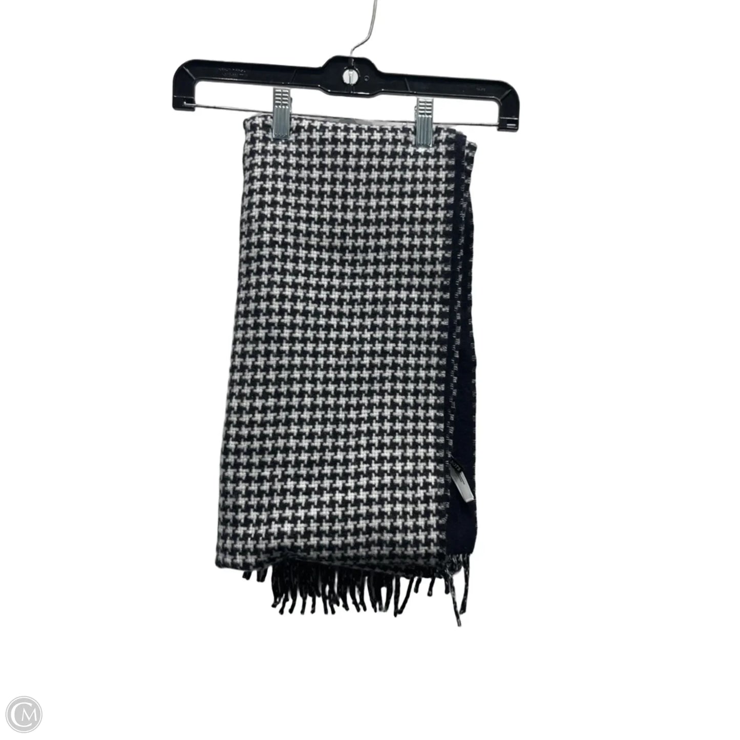 Scarf Winter By Talbots In Black & White