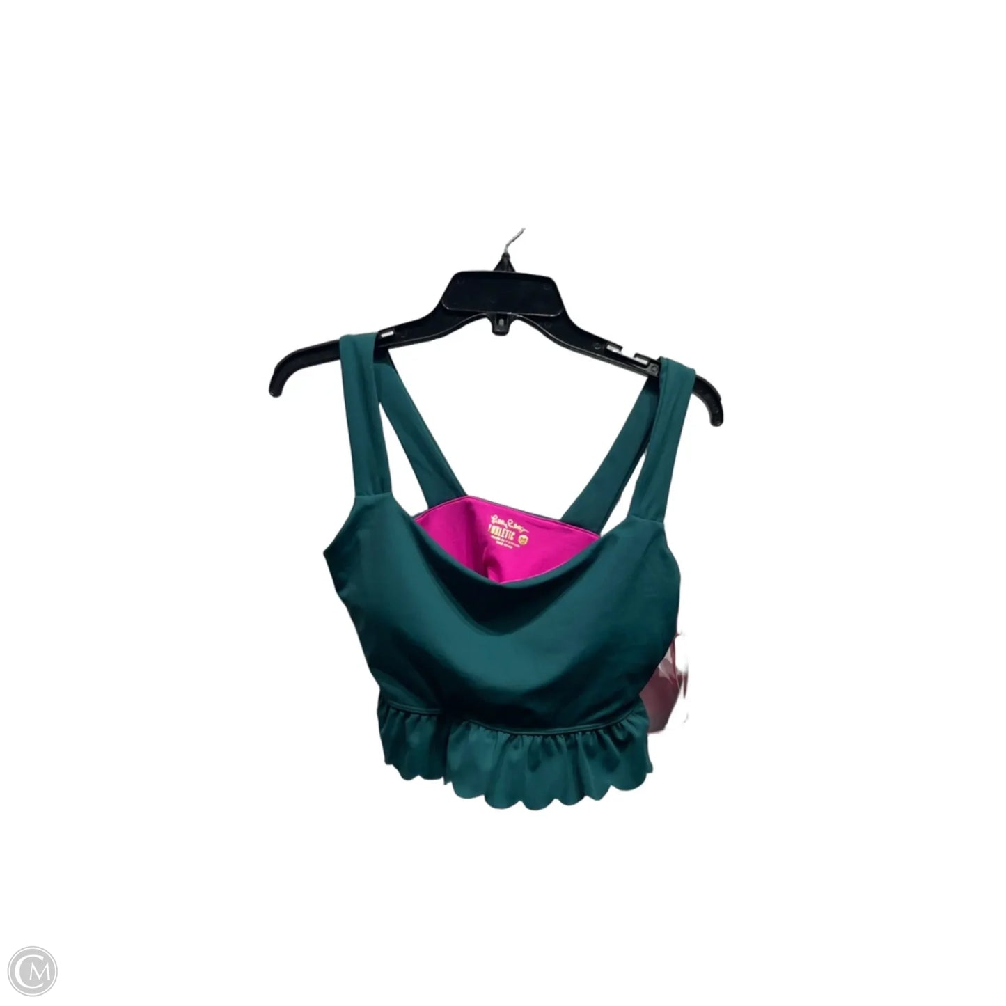 Top Sleeveless Designer By Lilly Pulitzer In Green, Size: M