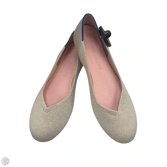 Shoes Flats By Rothys In Tan, Size: 9.5