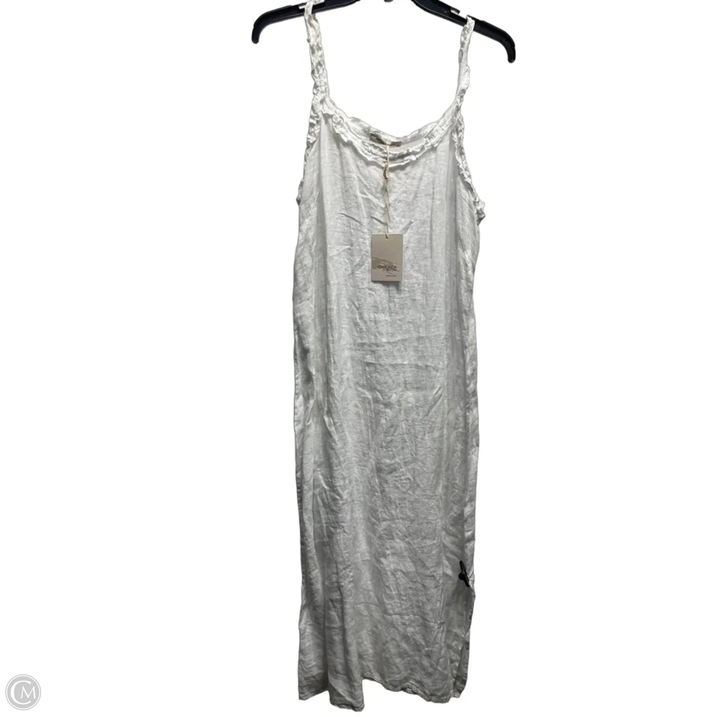 Dress Casual Maxi By Francesca’s In White, Size: M