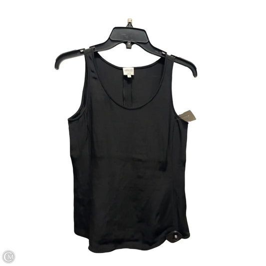 Top Sleeveless Luxury Designer By Armani In Black, Size: 6