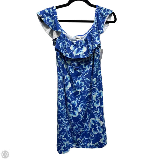 Dress Casual Short By Tommy Bahama In Blue & White, Size: M