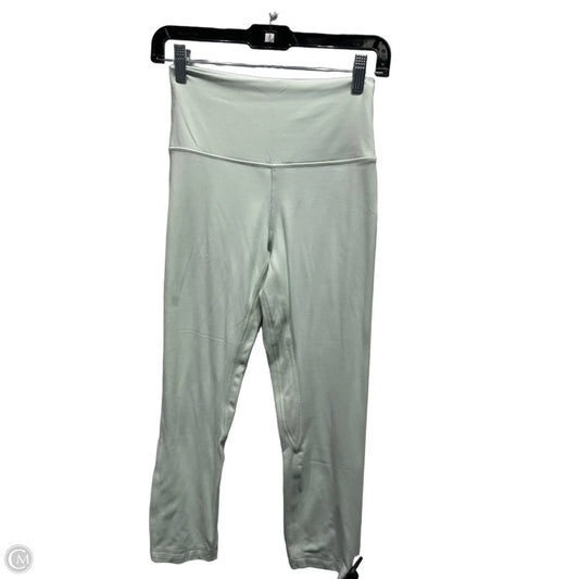 Athletic Leggings Capris By Lululemon In Green, Size: 6
