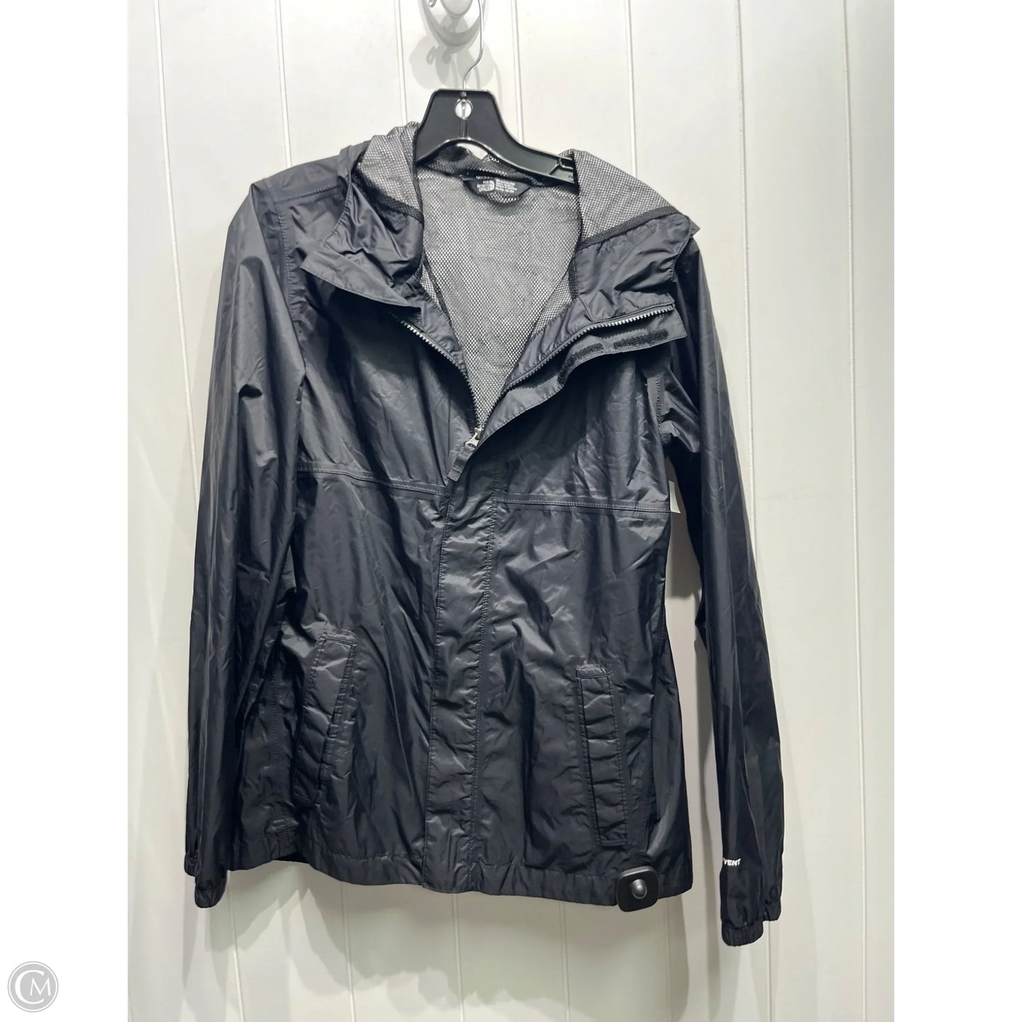 Jacket Windbreaker By The North Face In Black, Size: Xl