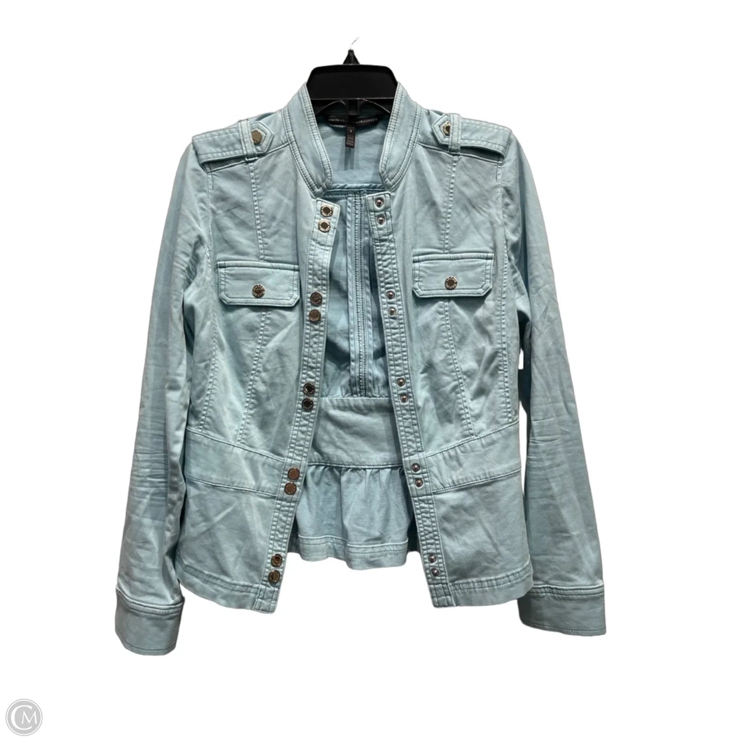 Jacket Other By White House Black Market In Blue, Size: 4