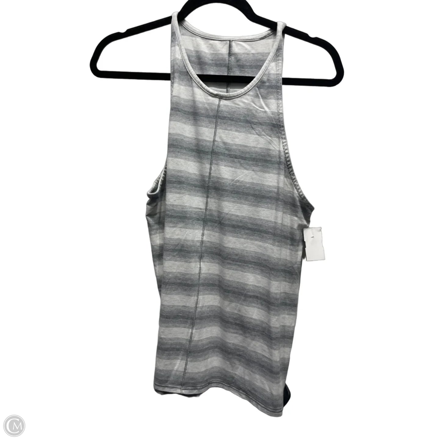 Athletic Tank Top By Lululemon In Grey, Size: M