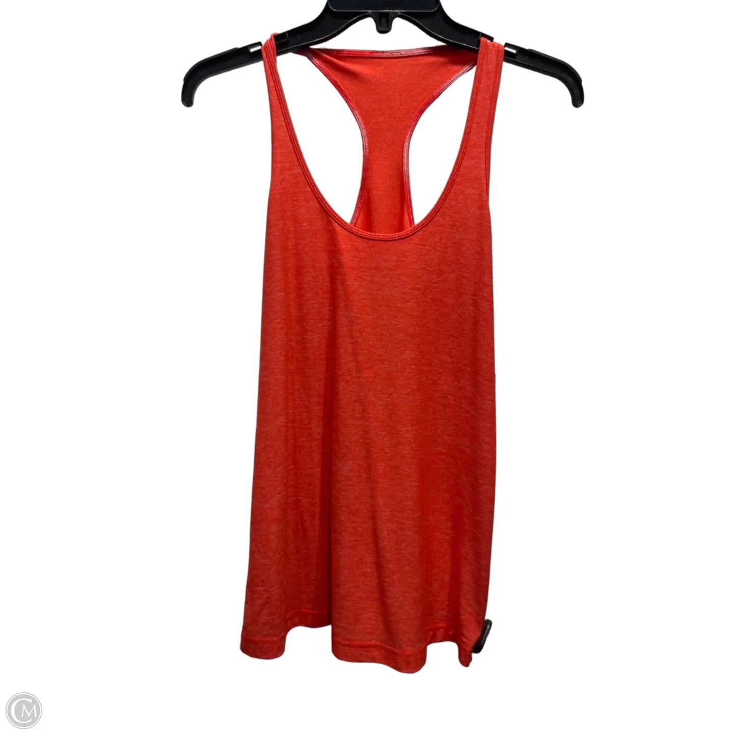 Athletic Tank Top By Lululemon In Orange, Size: M