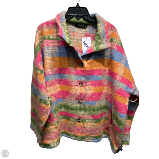 Jacket Other By Blue B In Green & Orange, Size: 1x