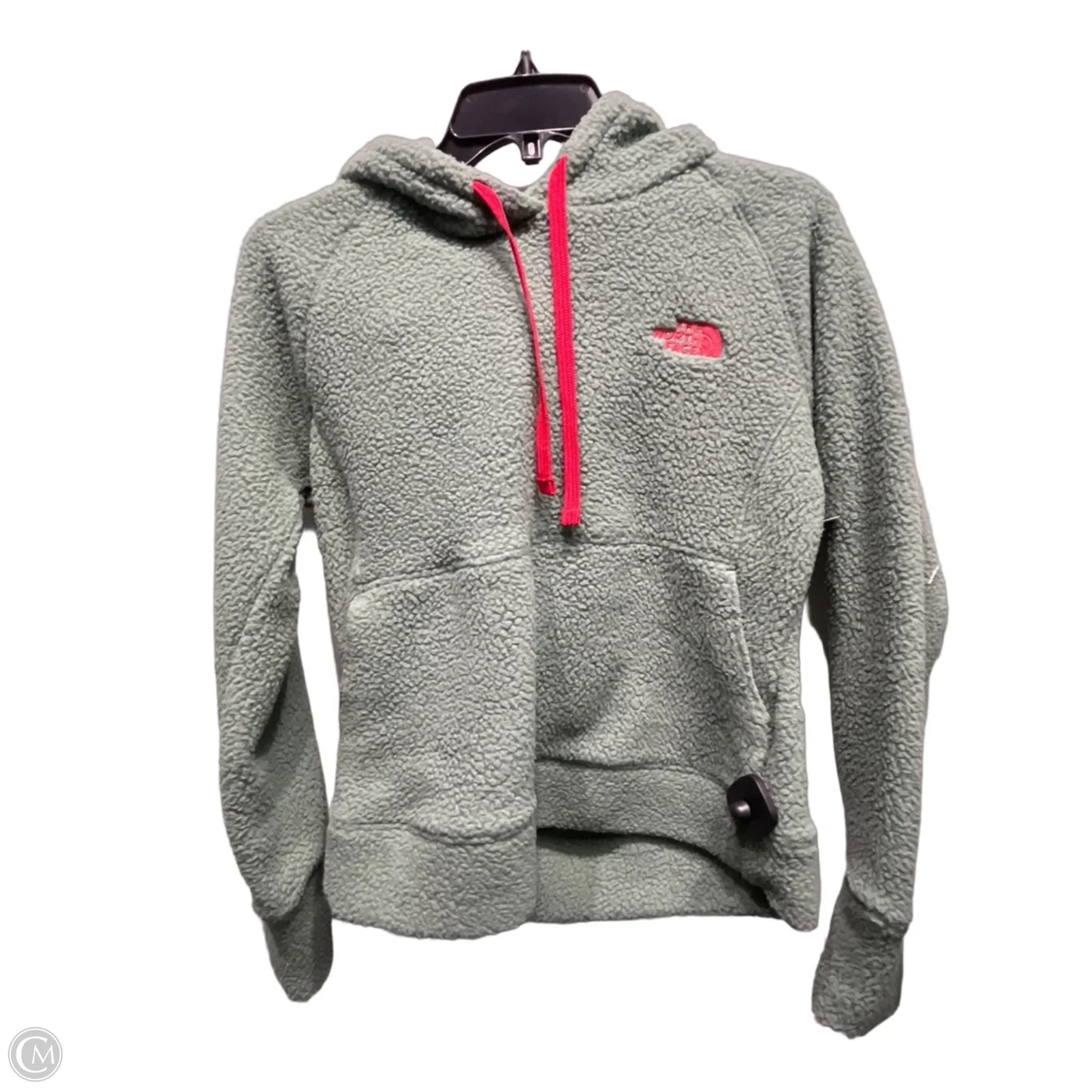 Sweatshirt Hoodie By The North Face In Green, Size: M