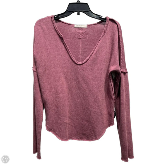 Top Long Sleeve By We The Free In Mauve, Size: M