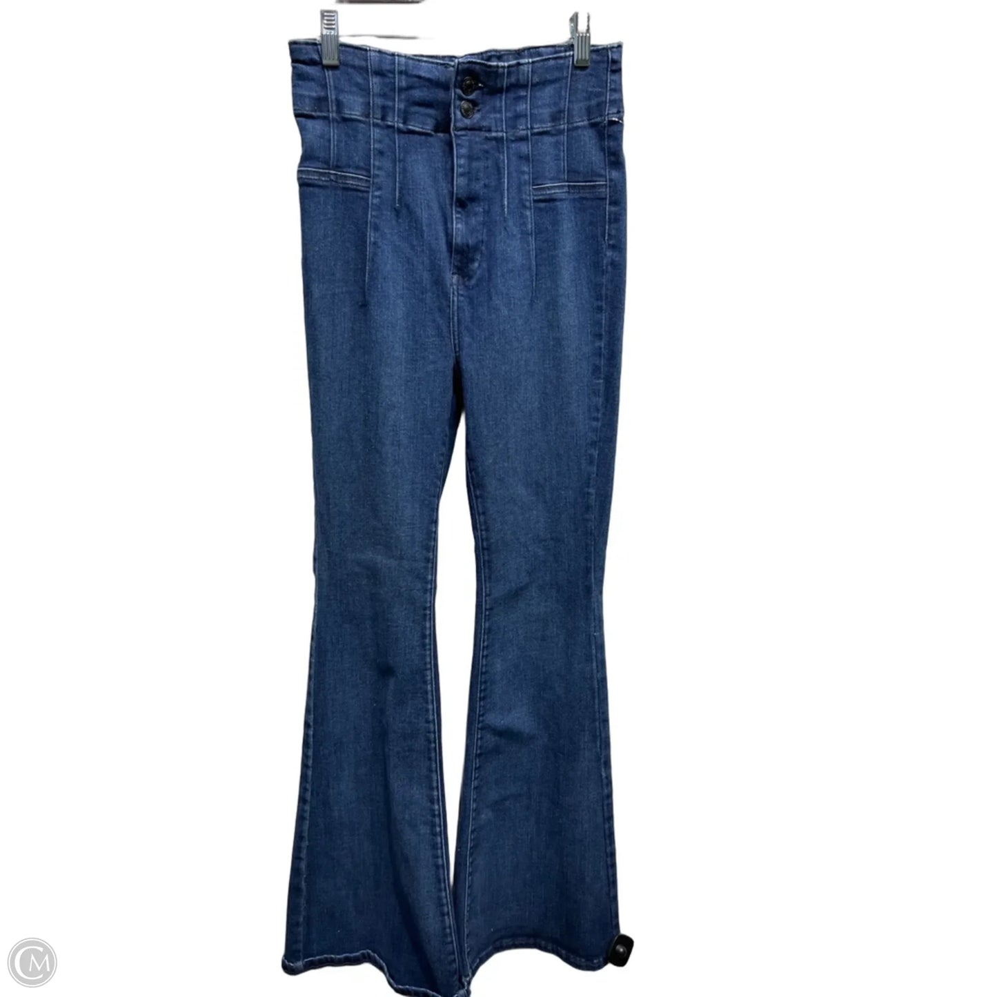 Jeans Flared By We The Free In Blue Denim, Size: 6