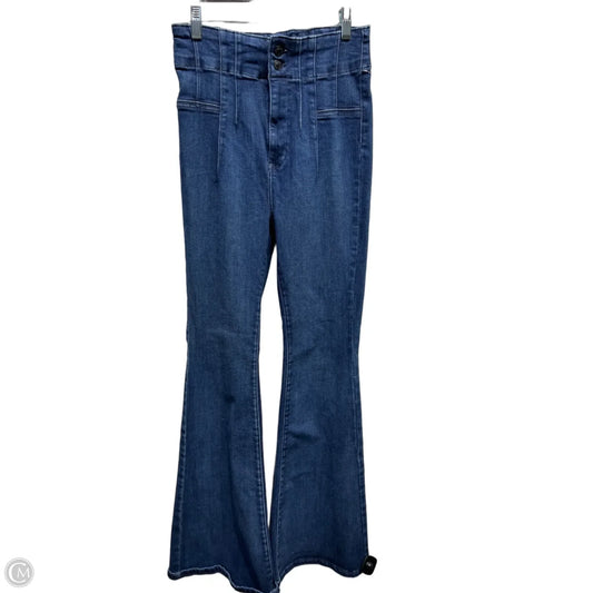 Jeans Flared By We The Free In Blue Denim, Size: 6