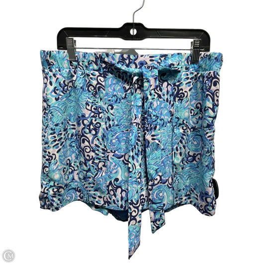Shorts Designer By Lilly Pulitzer In Blue, Size: 8