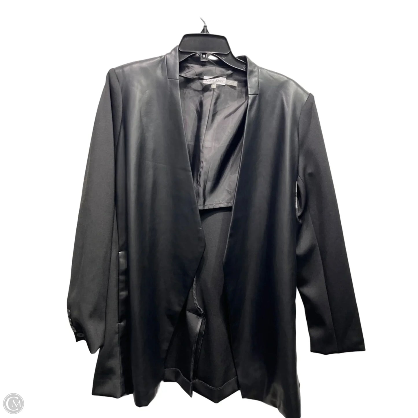 Blazer By Calvin Klein In Black, Size: 8