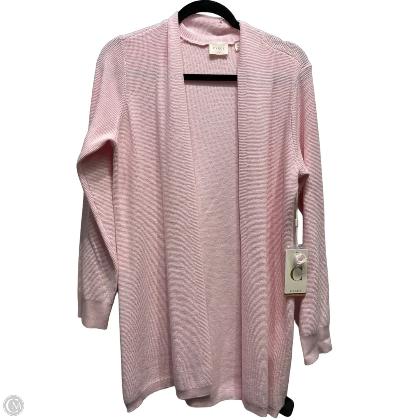 Sweater Cardigan By Cyrus In Pink, Size: M