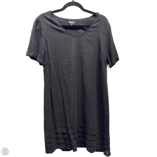 Dress Casual Short By Nicole Miller In Black, Size: L