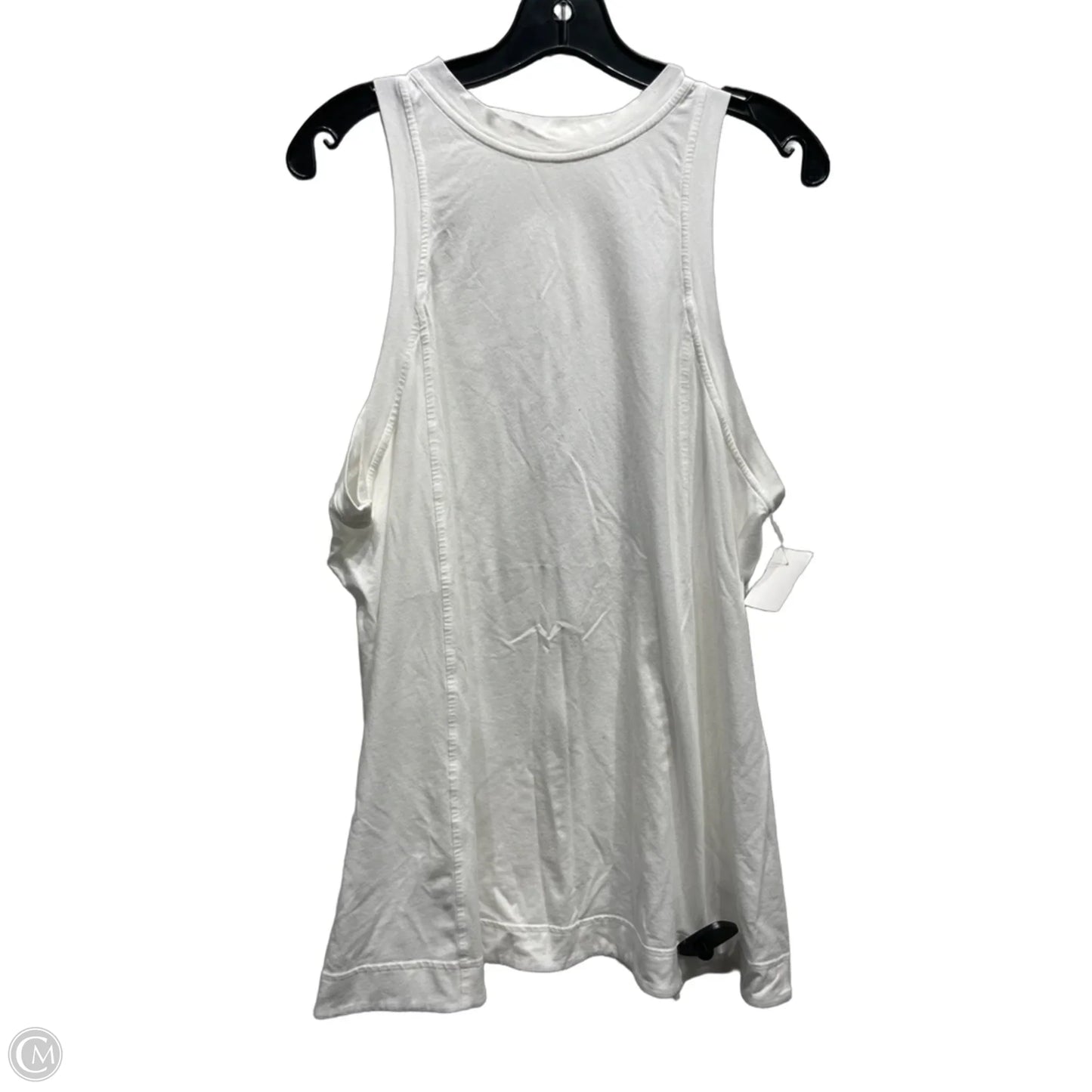 Athletic Tank Top By Lululemon In White, Size: M