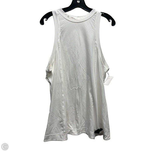 Athletic Tank Top By Lululemon In White, Size: M