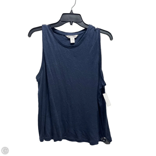 Athletic Tank Top By Athleta In Navy, Size: L