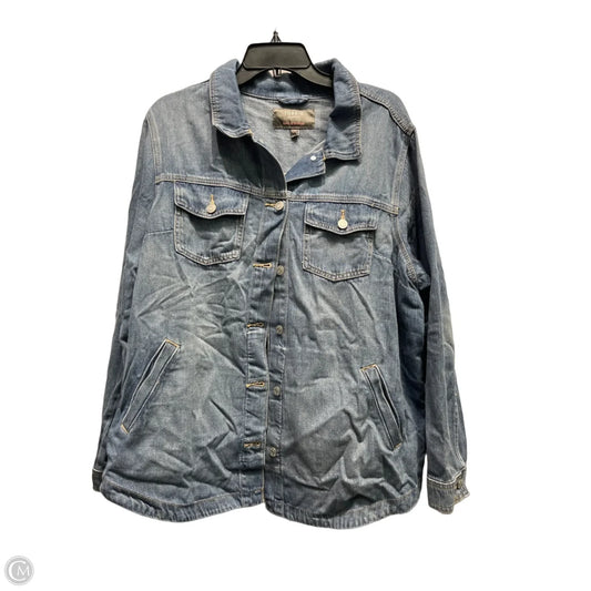 Jacket Denim By Torrid In Blue Denim, Size: 2x