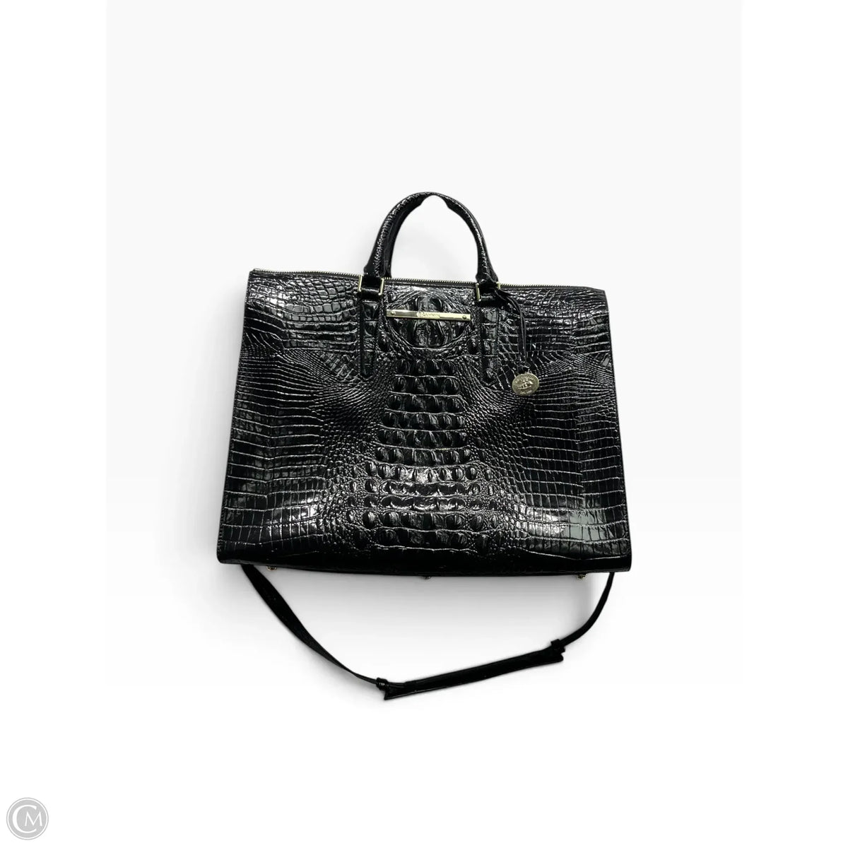 Tote Designer By Brahmin, Size: Large