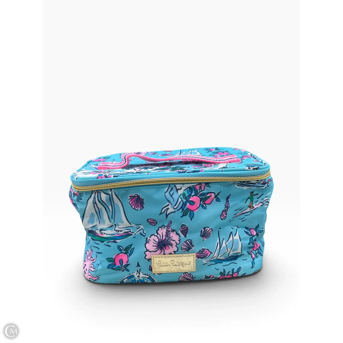 Makeup Bag Designer By Lilly Pulitzer, Size: Large