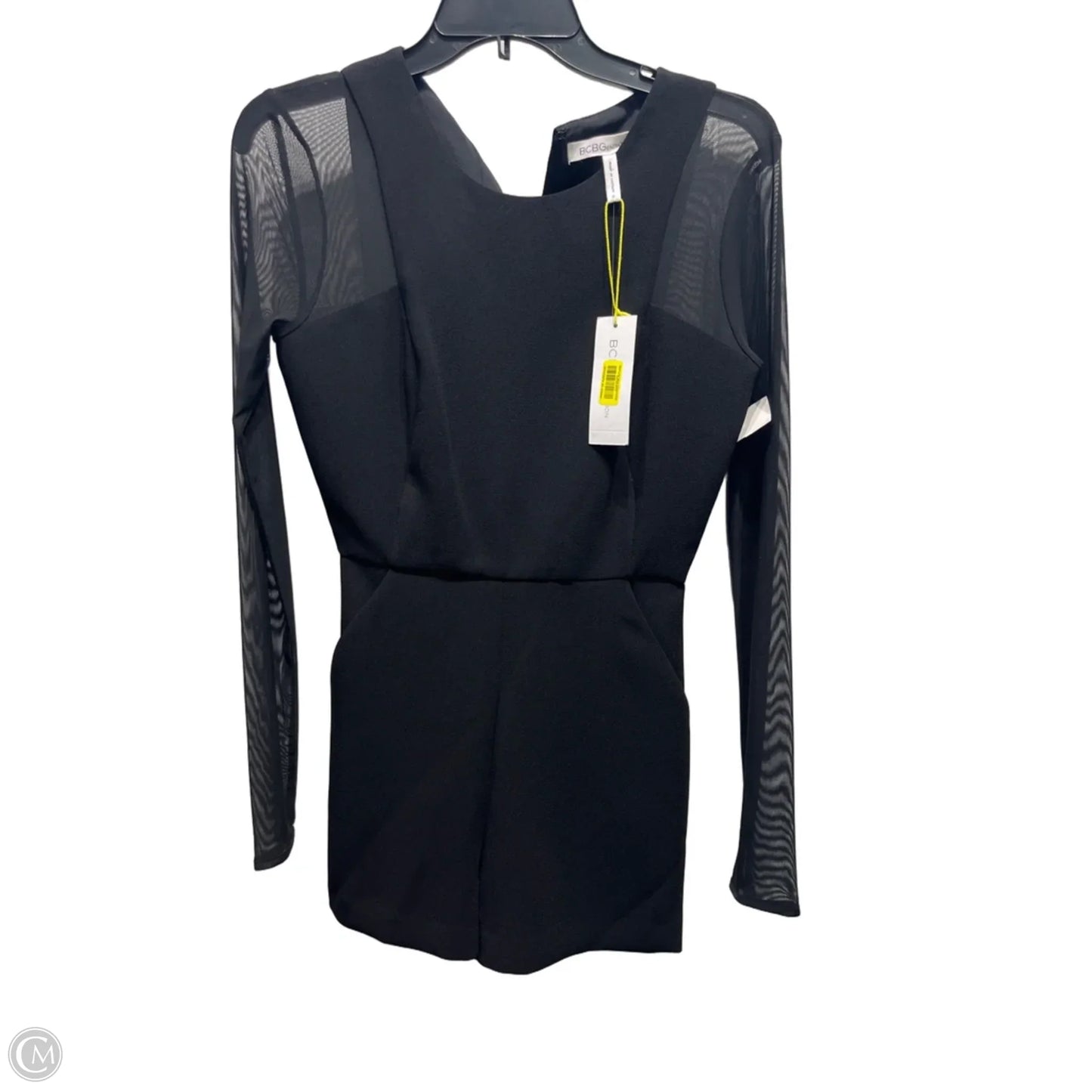 Romper By Bcbgeneration In Black, Size: 0