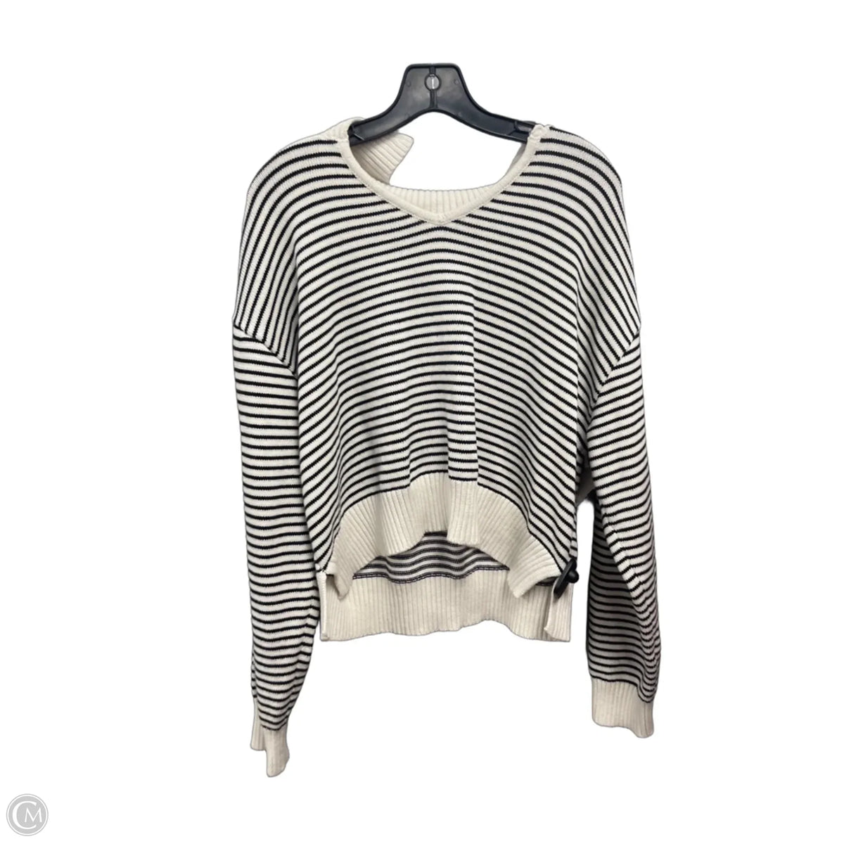 Sweater By Universal Thread In Black & White, Size: Xl