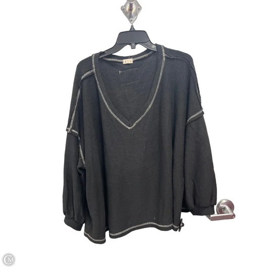 Sweater By Pol In Black, Size: M