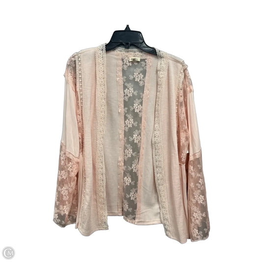 Cardigan By Pol In Pink, Size: S