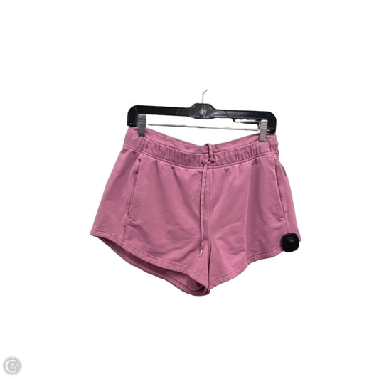 Athletic Shorts By Lululemon In Pink, Size: 10